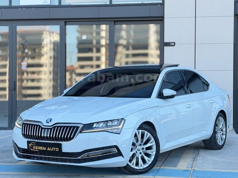 Galeriden Skoda SuperB 1.5 TSI Prestige 2020 Model Gaziantep 121.000 km Beyaz