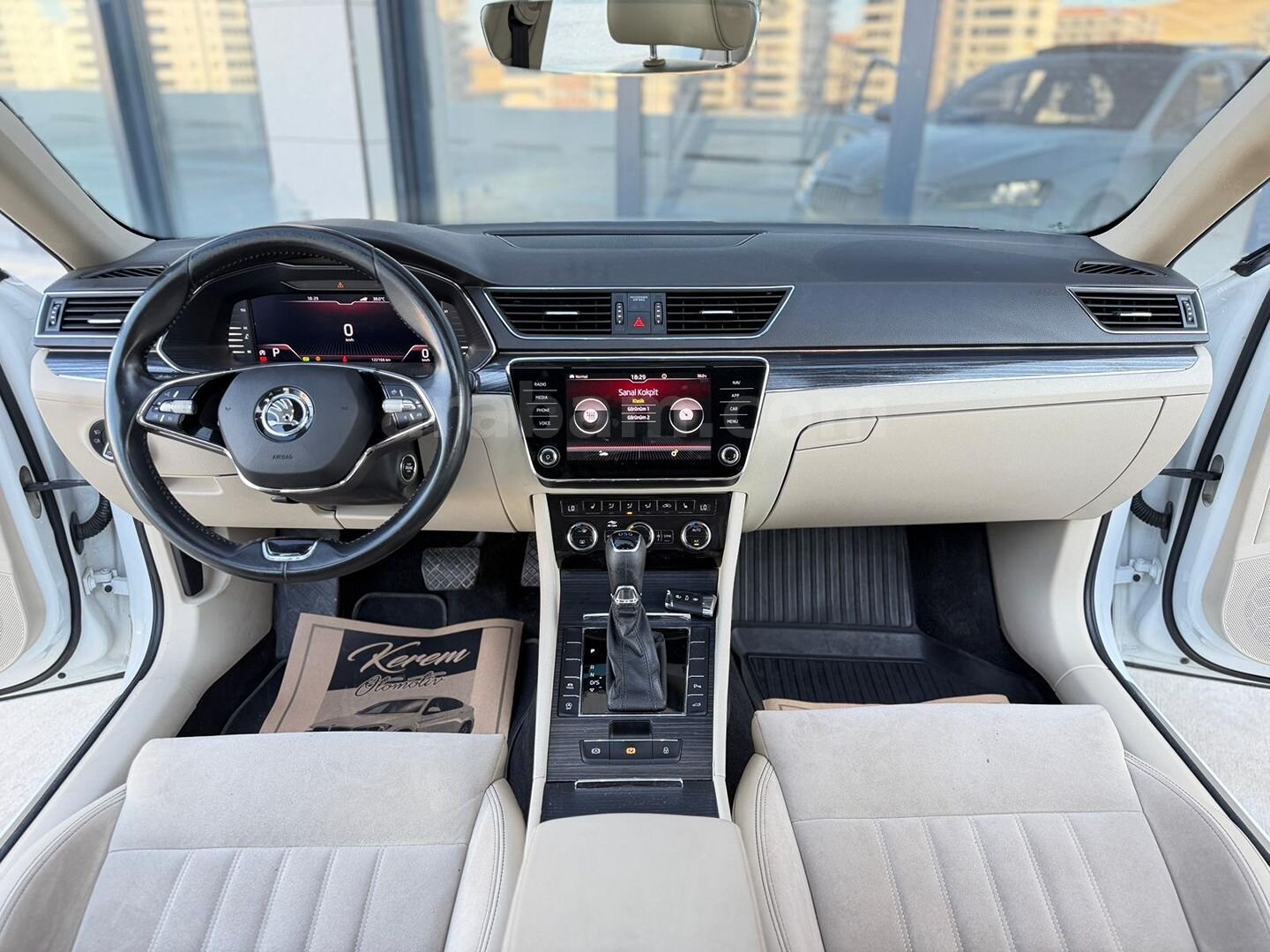 Galeriden Skoda SuperB 1.5 TSI Prestige 2020 Model Gaziantep 121.000 km Beyaz 5