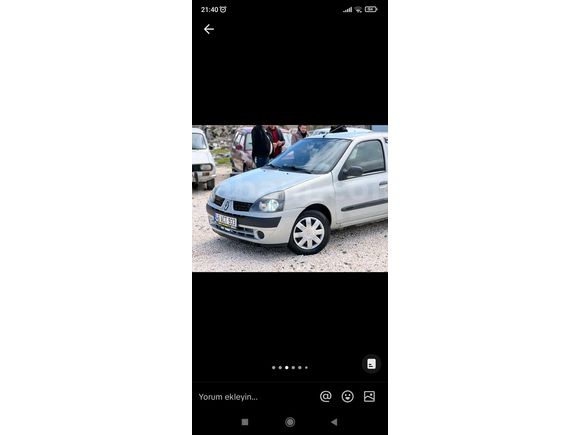 Sahibinden Renault Clio 1.5 dCi Authentique 2005 Model