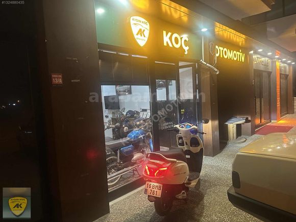 TVS -125cc-BEYAZ - GRİ -2.250 KM DE