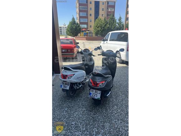 TVS -125cc-BEYAZ - GRİ -2.250 KM DE