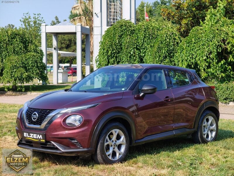 Galeriden Nissan Juke 1.0 DIG-T Tekna 2020 Model Bursa 51.000 km Bordo
