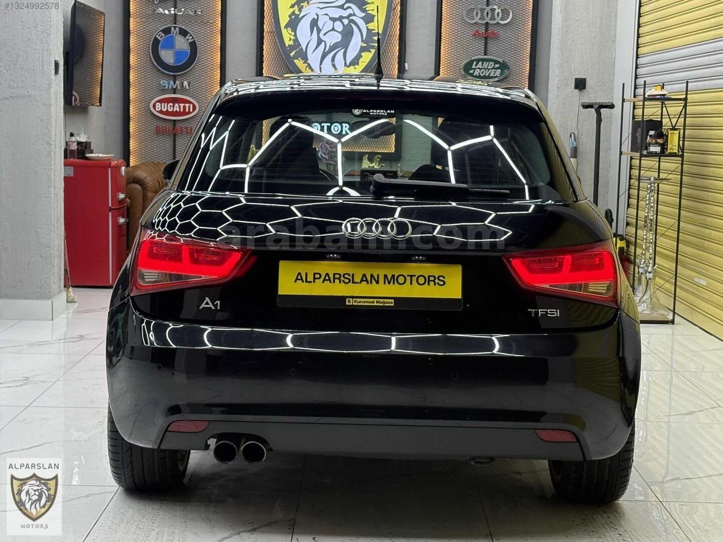 Galeriden Audi A1 1.4 TFSI Ambition 2012 Model İstanbul 123.000 km Siyah 7