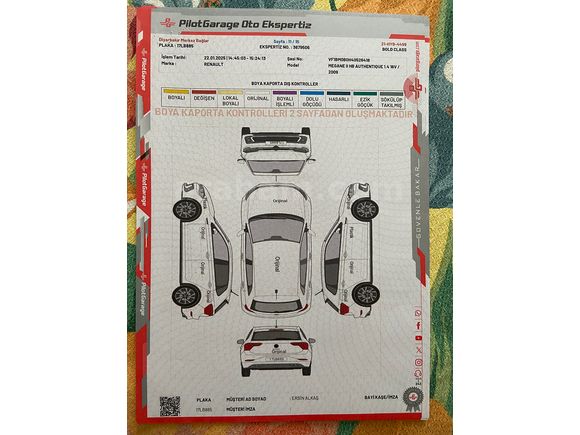 Sahibinden Renault Megane 1.4 Authentique 2009 Model 