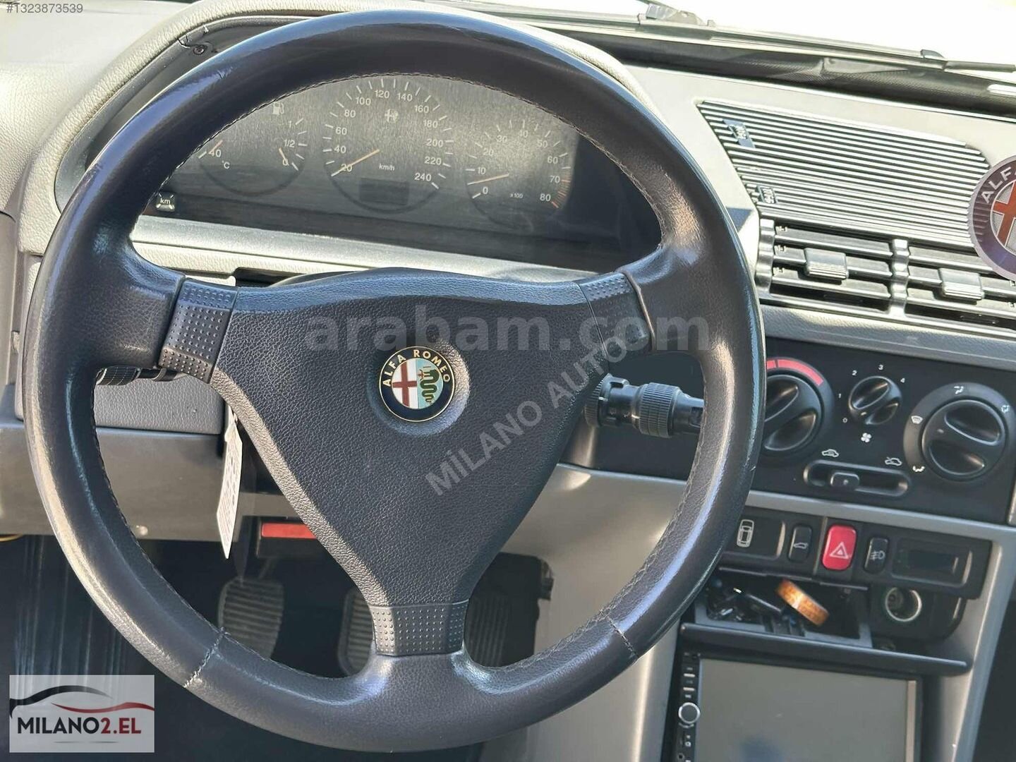 Galeriden Alfa Romeo 145 1.7 1996 Model İstanbul 283.600 km Siyah 6