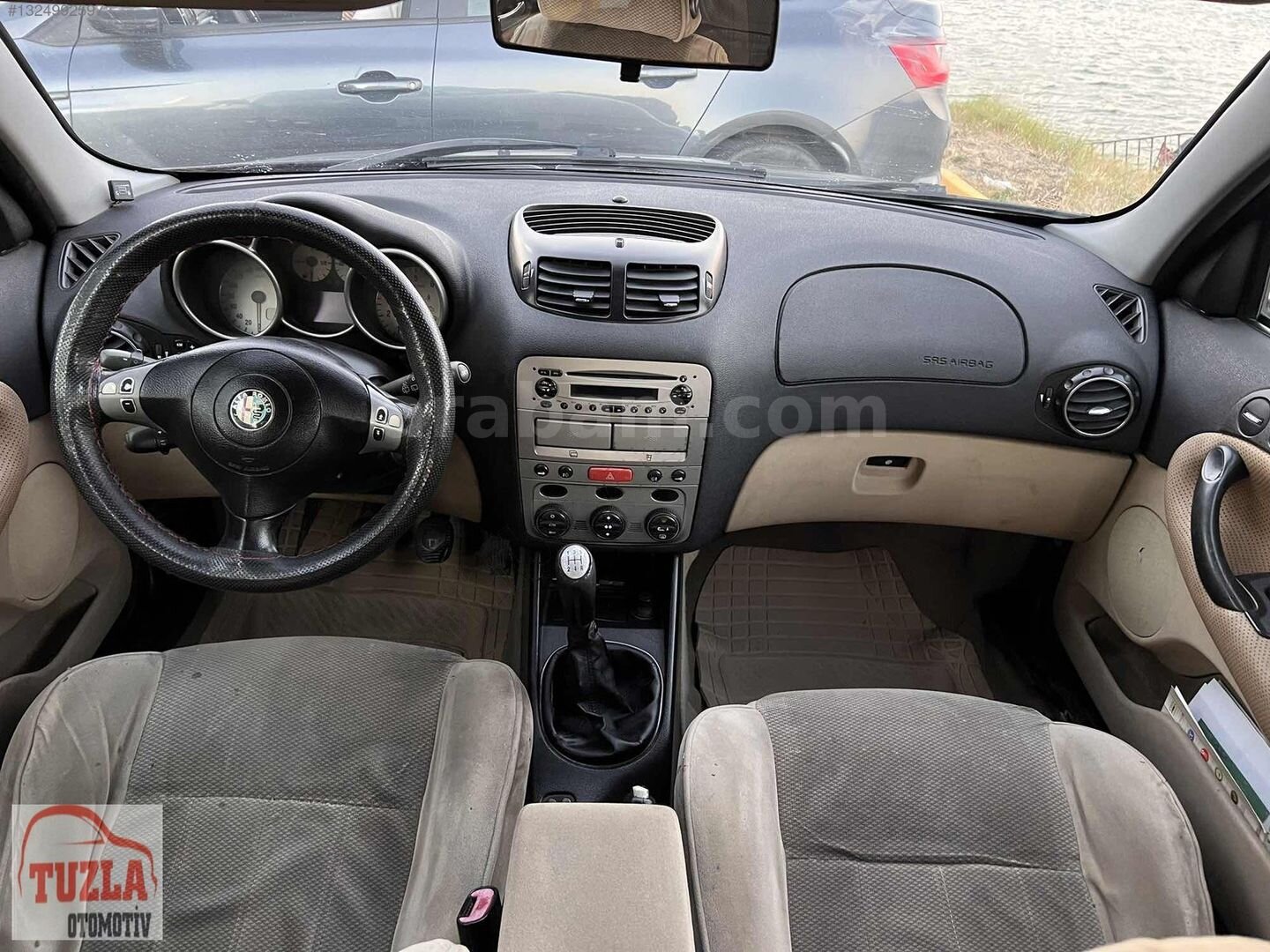 Galeriden Alfa Romeo 147 1.6 TS Distinctive 2003 Model İstanbul 329.000 km Siyah 2