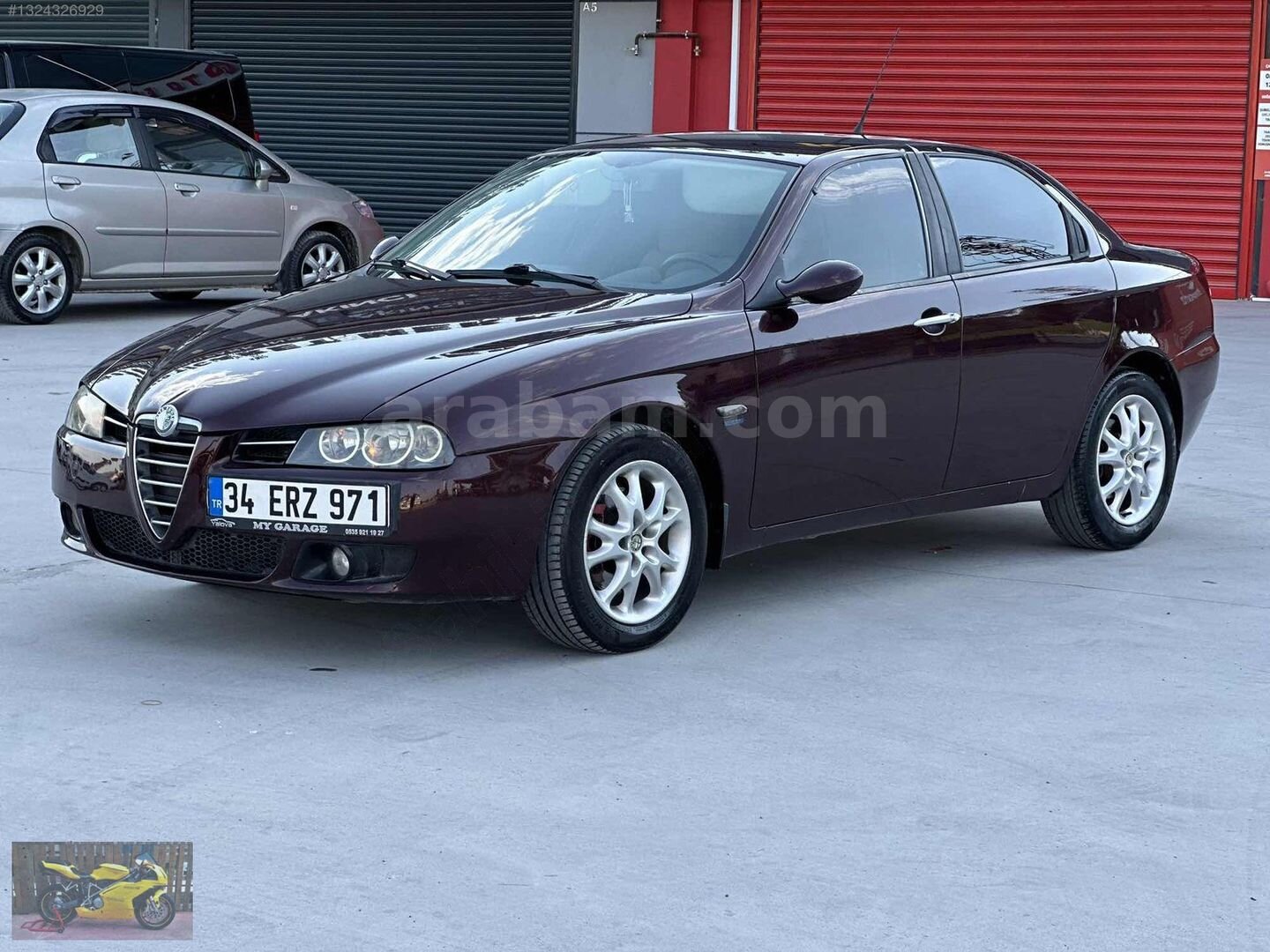 Galeriden Alfa Romeo 156 1.6 TS Distinctive 2005 Model Yalova 260.000 km Bordo 3