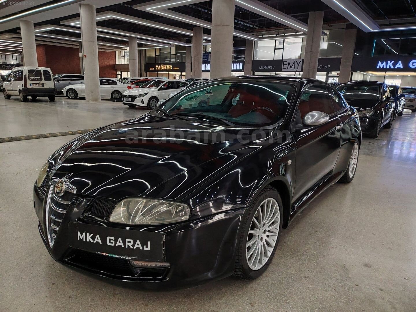 Galeriden Alfa Romeo GT 2.0 JTS Distinctive 2008 Model Ankara 111.000 km Siyah 5