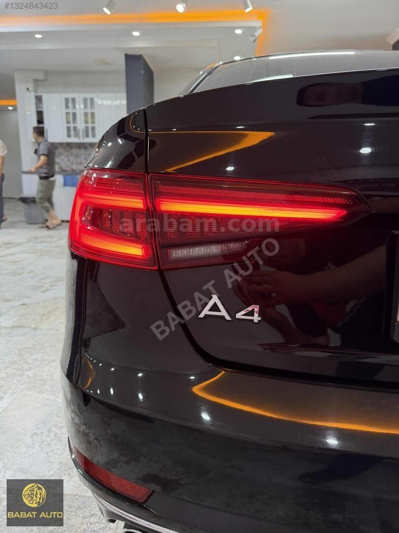Galeriden Audi A4 Sedan 2.0 TDI Design 2018 Model Şırnak 240.000 km Siyah 3