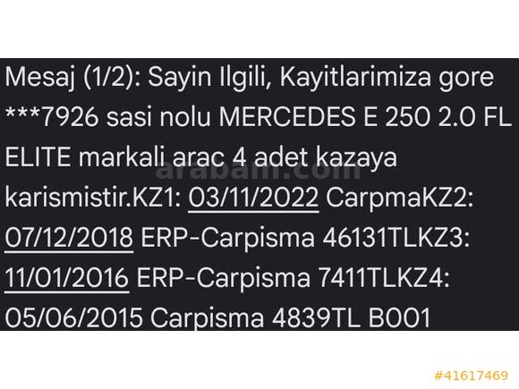 OTOMOBİLCİ 2013 MERCEDES BENZ E250 ELİTE TEMİZ BAKIMLI
