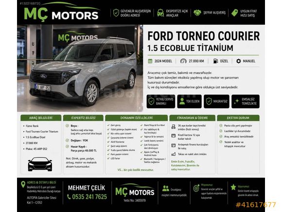 ''2024''MODEL 27.000 KM PULL+FULL/HAYALET E./START S./ŞERİT TAK.