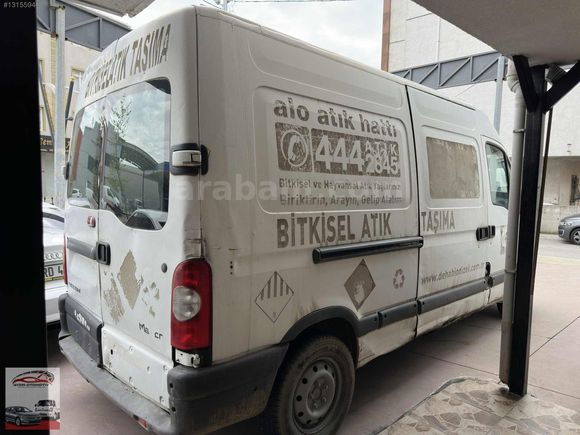 2010 RENAULT MASTER PANELVAN 10.8 m3 MOTOR GÜZEL BAKIMLI