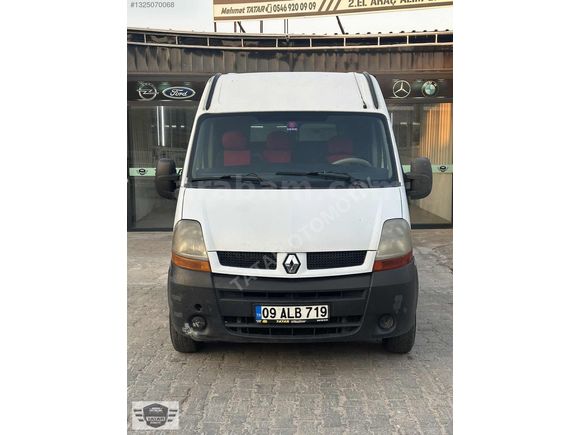 2004 RENAULT MASTER 2.5 DCI 12.6 m3 BAKIMLI MASRAFSIZ