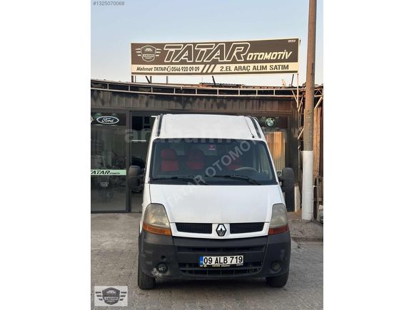 2004 RENAULT MASTER 2.5 DCI 12.6 m3 BAKIMLI MASRAFSIZ