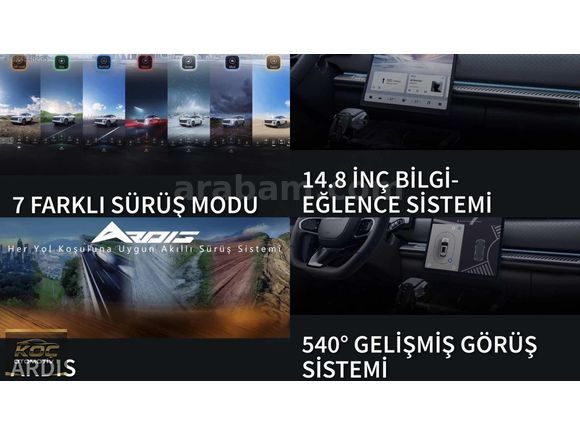 0 PEŞİNAT TAMAMINA KREDİ İMKANI 48 AY /J7 EVOLVE 4x4