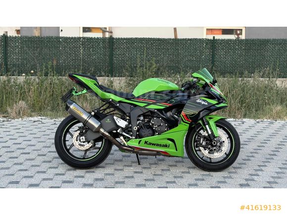 Galeriden Kawasaki Ninja ZX 6R 2024 Model Bursa 6.001 km Yeşil