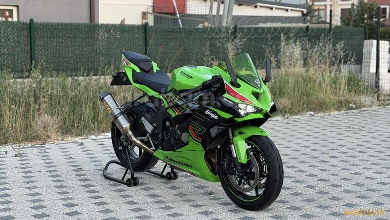 Galeriden Kawasaki Ninja ZX 6R 2024 Model Bursa 6.001 km Yeşil