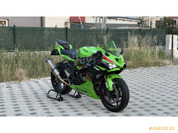 Galeriden Kawasaki Ninja ZX 6R 2024 Model Bursa 6.001 km Yeşil