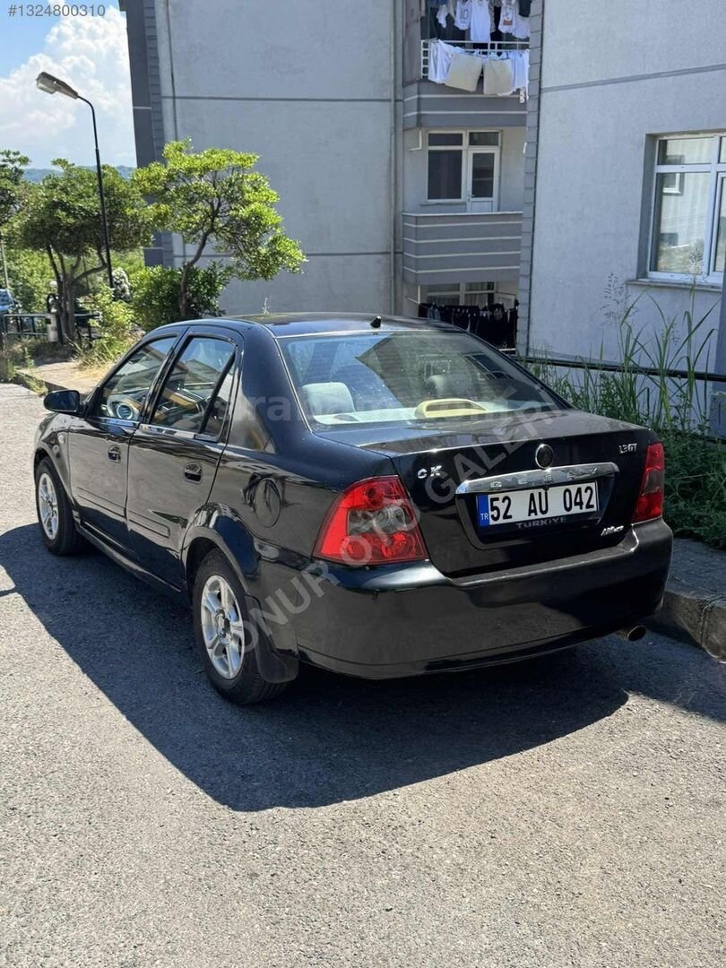 Galeriden Geely Echo 1.3 Comfort 2009 Model Zonguldak 119.000 km Siyah 6