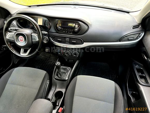 DEĞİŞENSİZ FİAT EGEA 1.3 MULTİJET 2017 MODEL KARTA 12 TAKSİTLE !