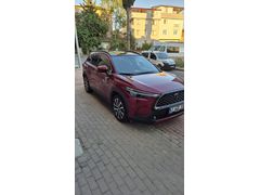 Sahibinden Toyota Corolla Cross 1.8 Hybrid Passion X-Pack 2024 Model  15.000 km Bordo