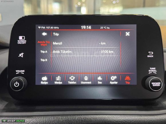 100 BİN KM'DE 2022 MODEL EGEA EASY PLUS 1.6M.JET 130 HP OTOMATİK