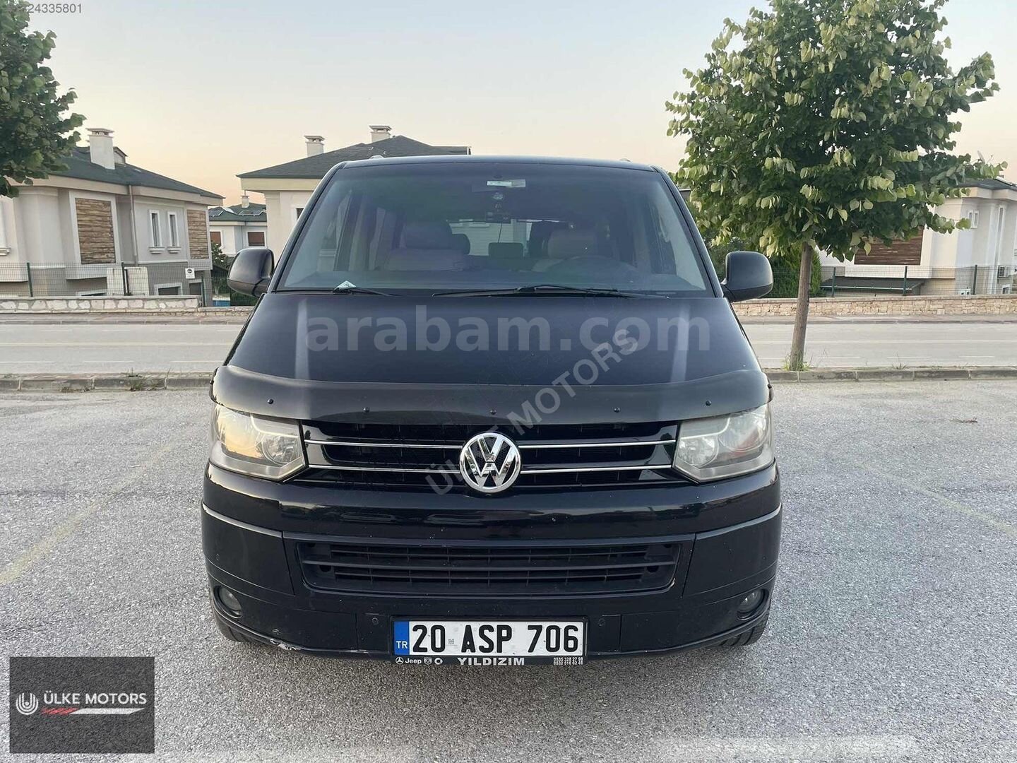 Galeriden Volkswagen Caravelle 2.0 TDI Comfortline 2010 Model Denizli 301.000 km Siyah 5