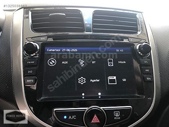 2016__ACCENT BLUE__1.6 CRDİ__OTOMATİK__136 HP__YAKIT CİMRİSİ__