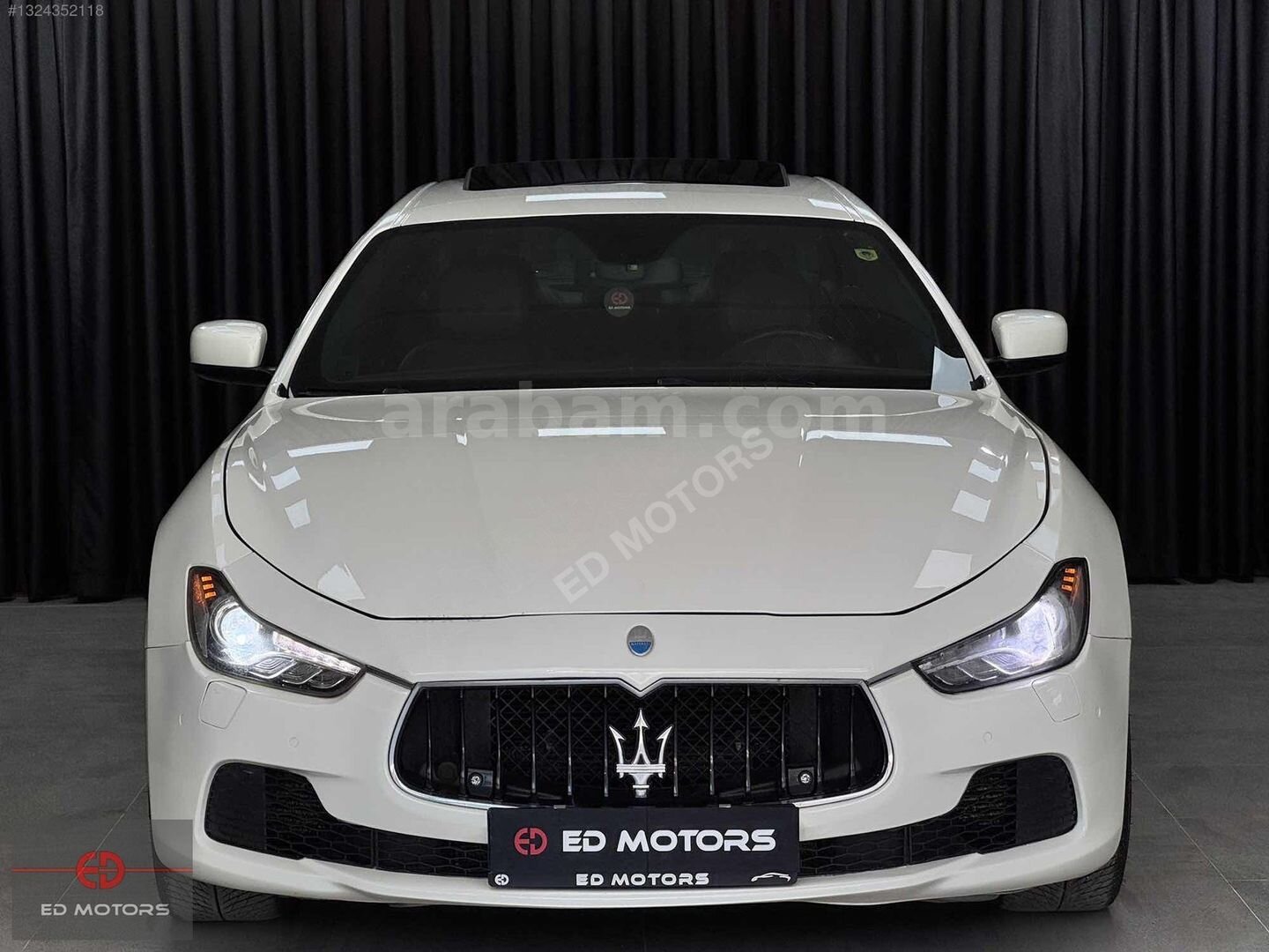 Galeriden Maserati Ghibli 3.0 2014 Model Tekirdağ 295.000 km Beyaz 1
