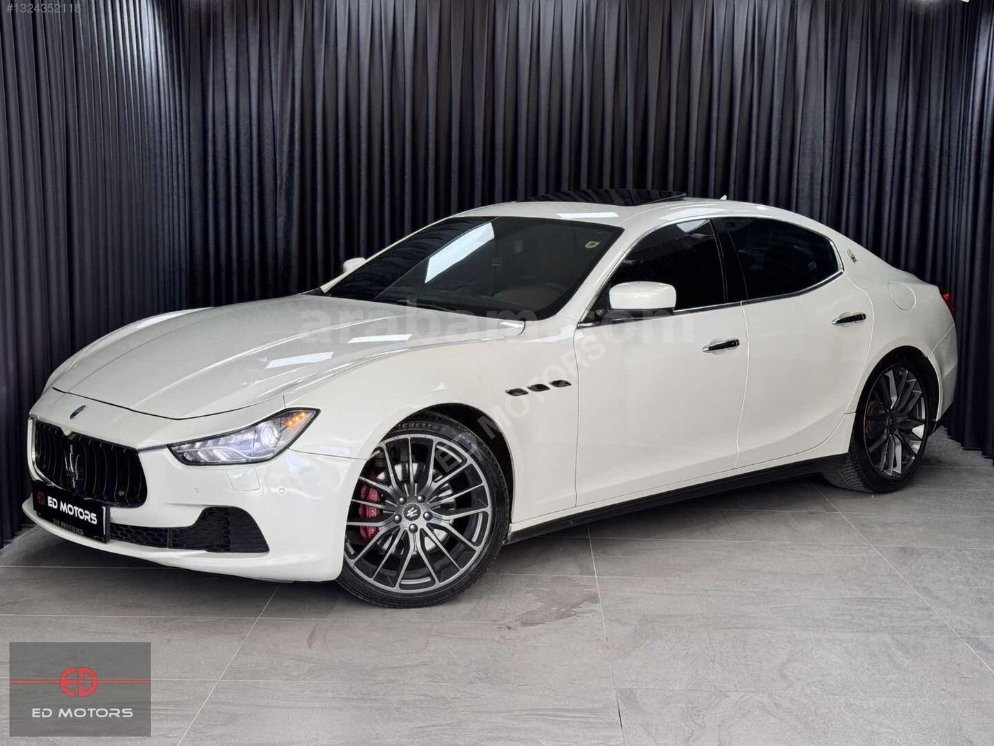 Galeriden Maserati Ghibli 3.0 2014 Model Tekirdağ 295.000 km Beyaz 2
