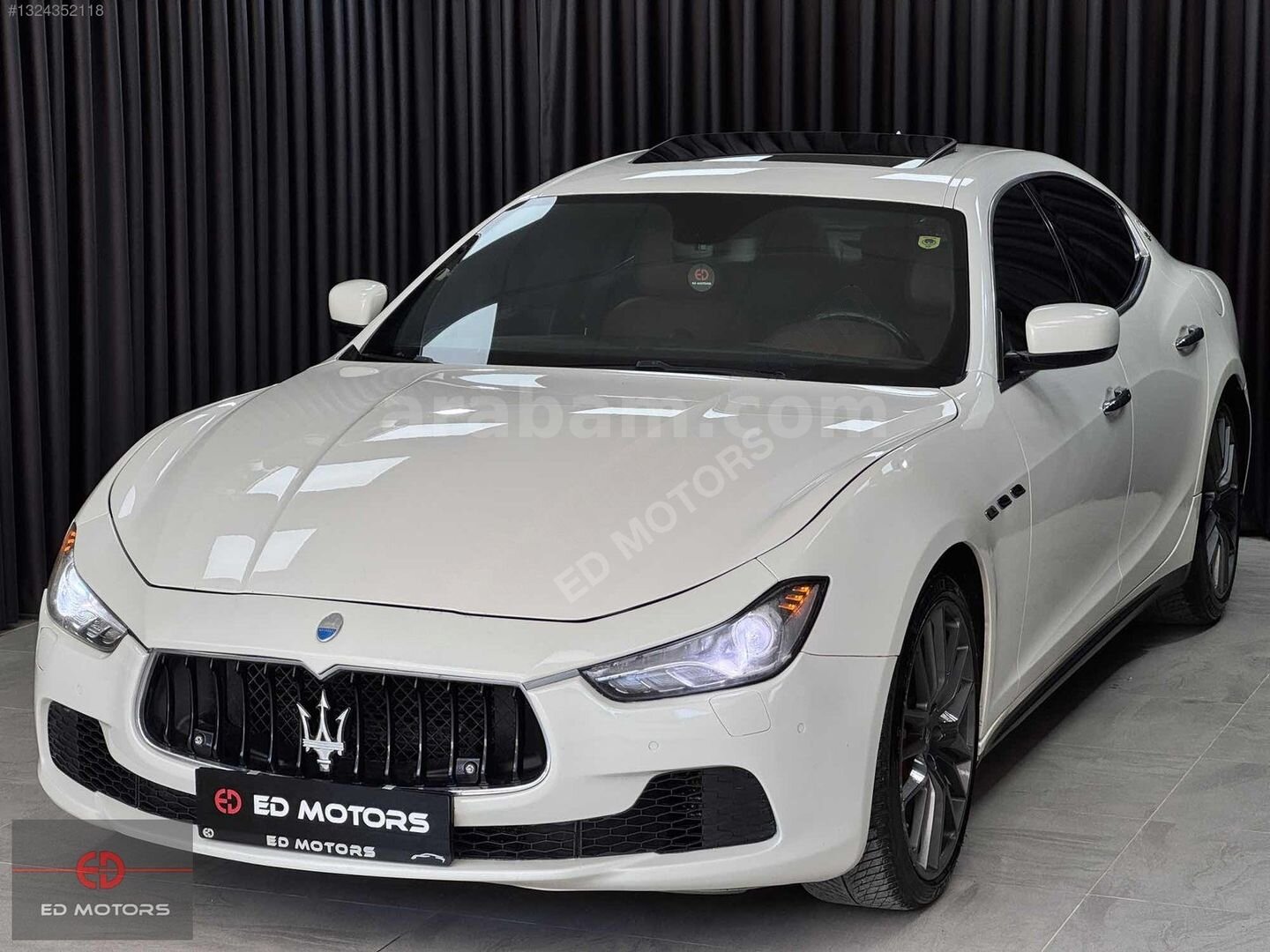 Galeriden Maserati Ghibli 3.0 2014 Model Tekirdağ 295.000 km Beyaz 7