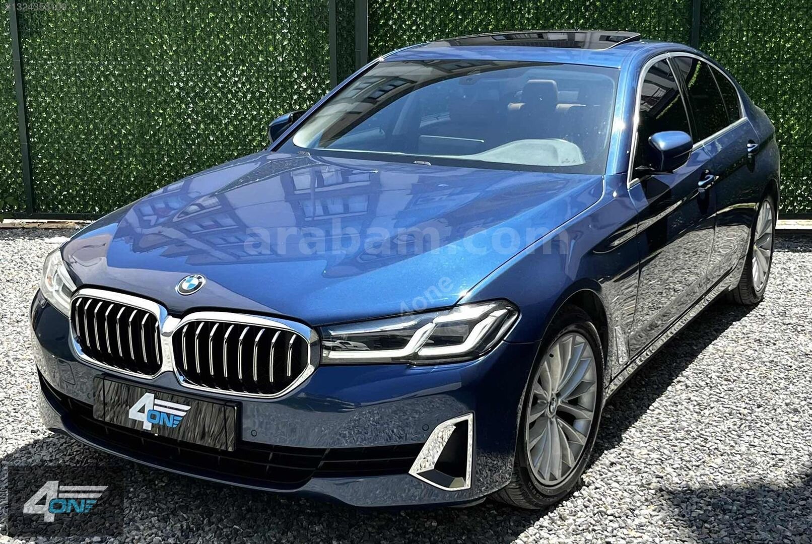 Galeriden BMW 5 Serisi 520i Special Edition Luxury 2021 Model İstanbul 91.000 km Lacivert 3
