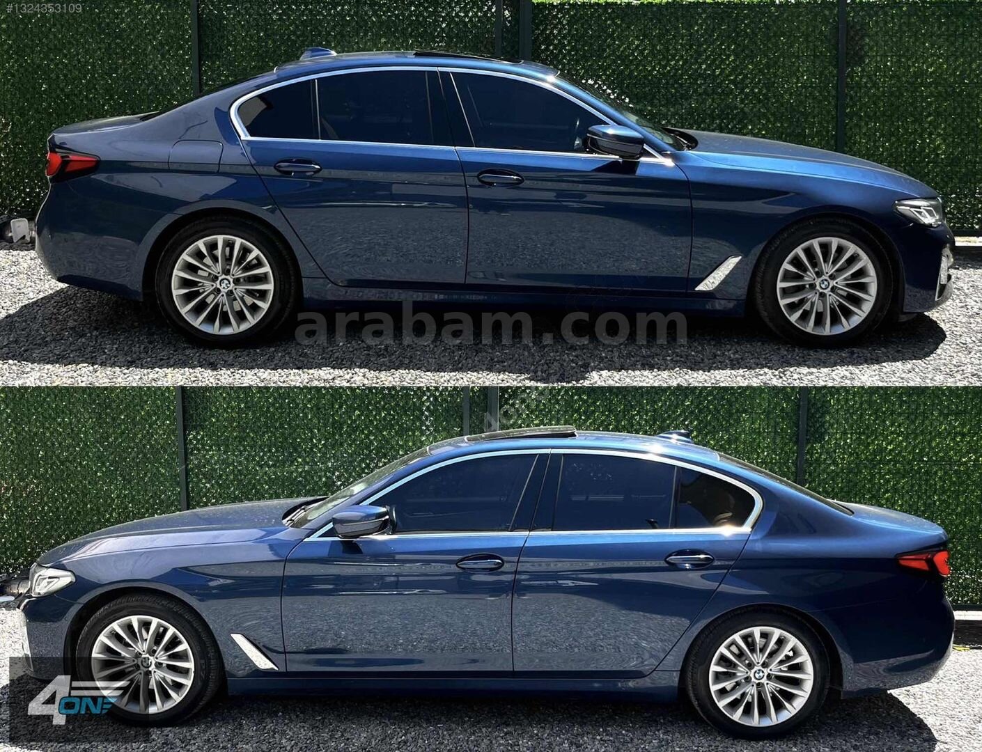 Galeriden BMW 5 Serisi 520i Special Edition Luxury 2021 Model İstanbul 91.000 km Lacivert 4