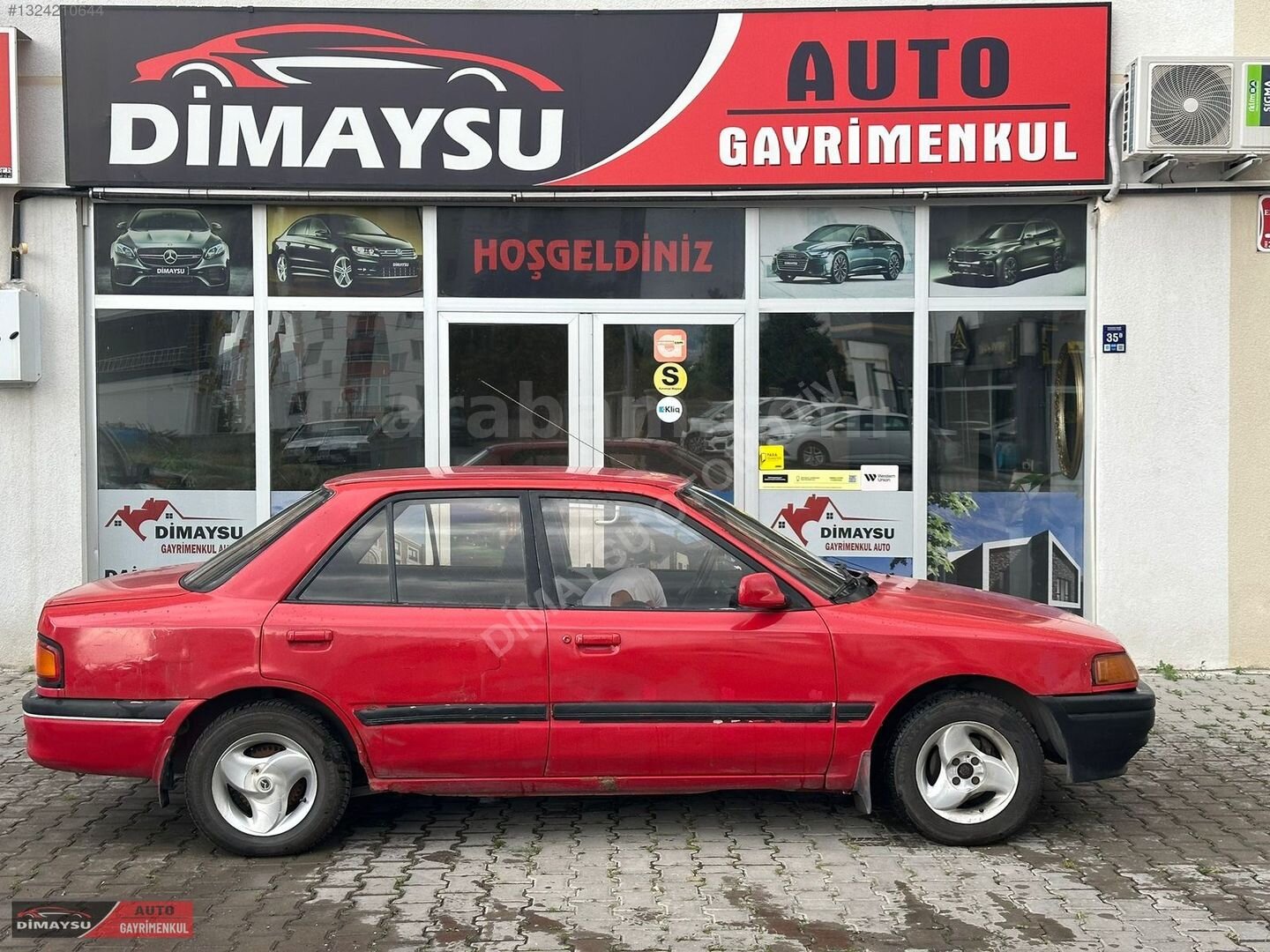 Galeriden Mazda 323 1.6 GLX 1991 Model Kayseri 265.000 km Kırmızı 4