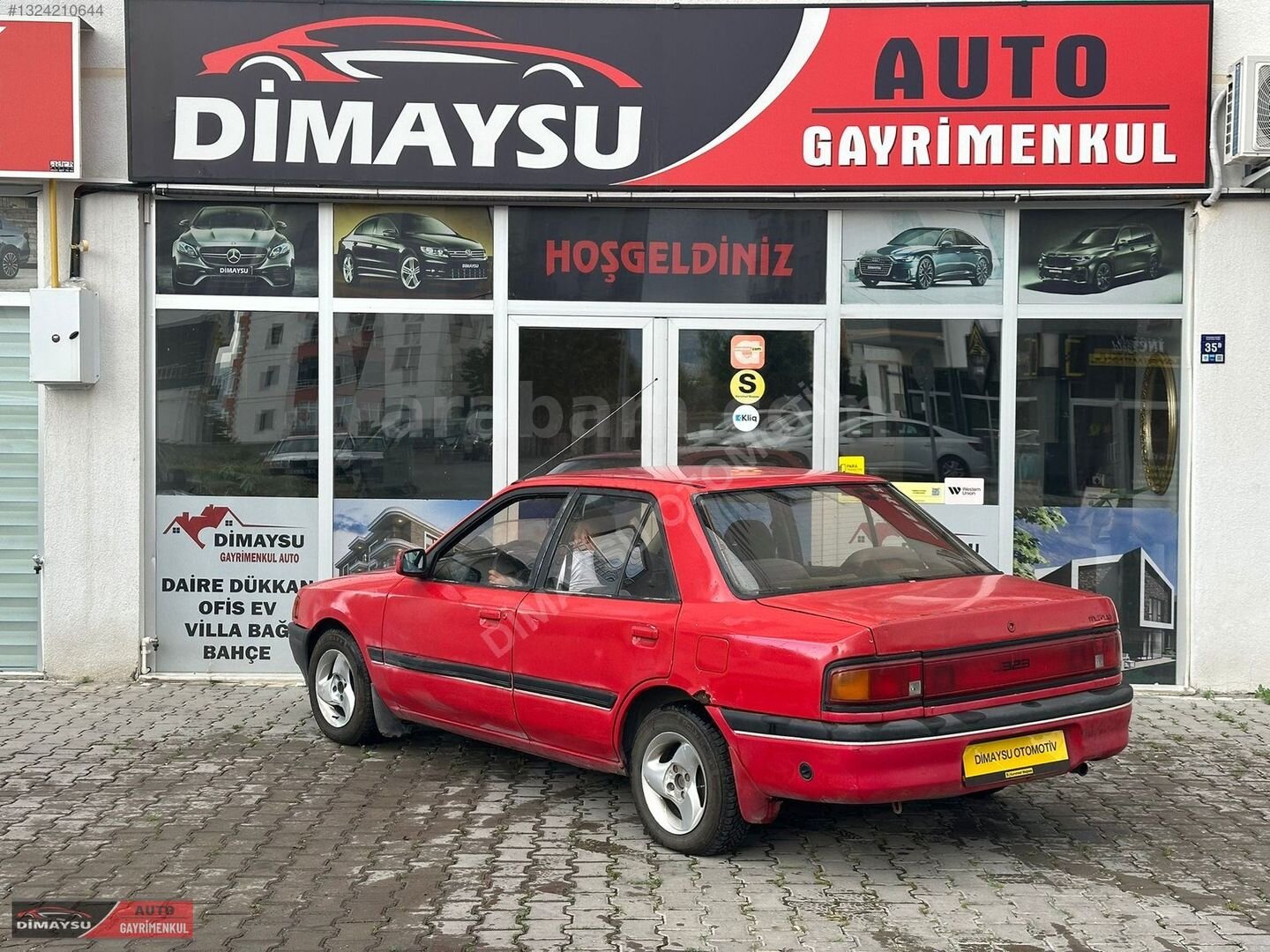 Galeriden Mazda 323 1.6 GLX 1991 Model Kayseri 265.000 km Kırmızı 7