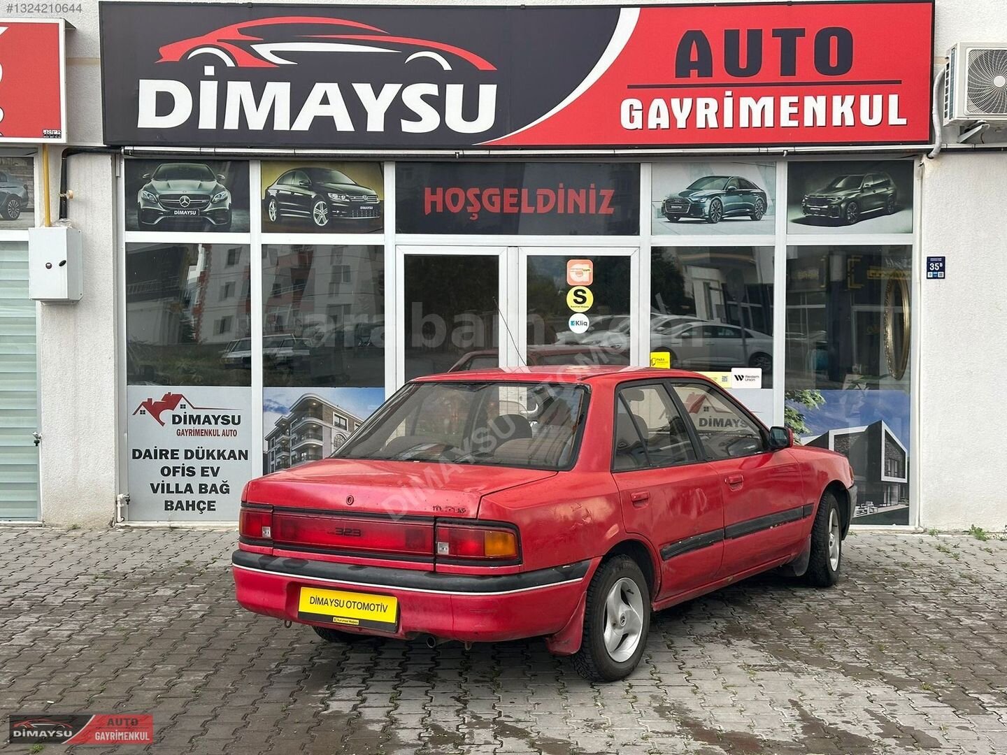 Galeriden Mazda 323 1.6 GLX 1991 Model Kayseri 265.000 km Kırmızı 5