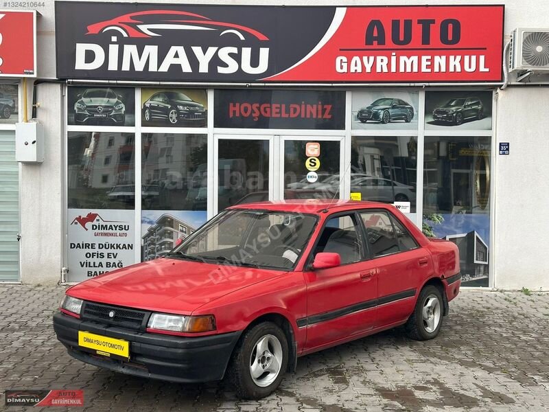 Galeriden Mazda 323 1.6 GLX 1991 Model Kayseri 265.000 km Kırmızı
