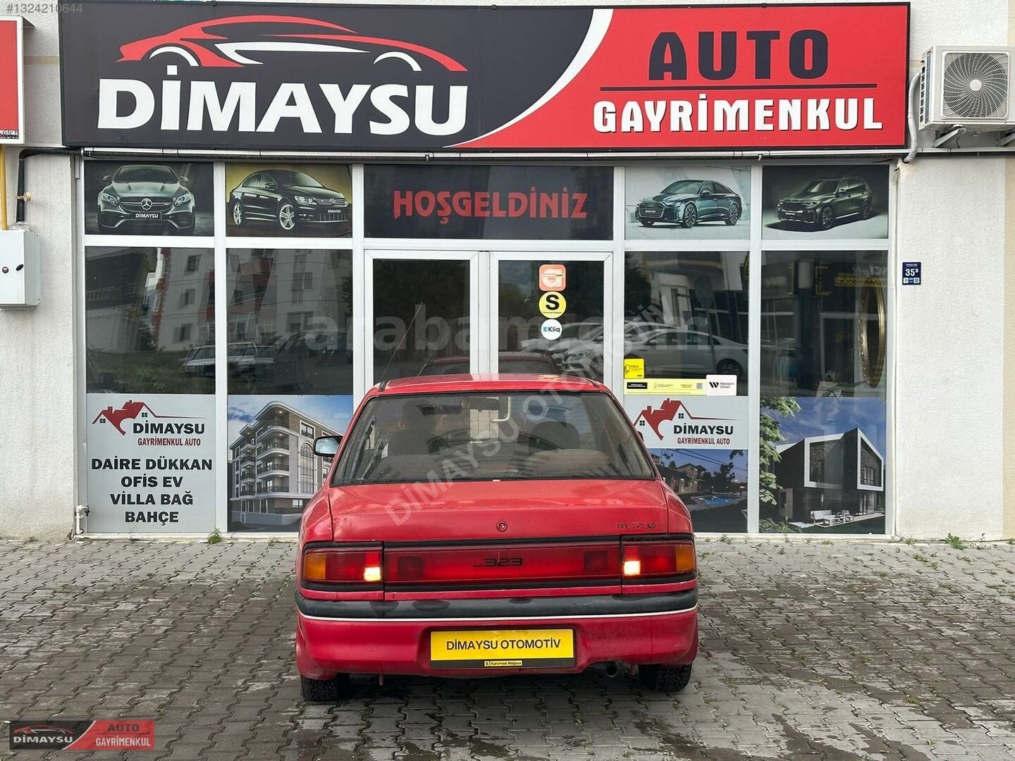 Galeriden Mazda 323 1.6 GLX 1991 Model Kayseri 265.000 km Kırmızı 6