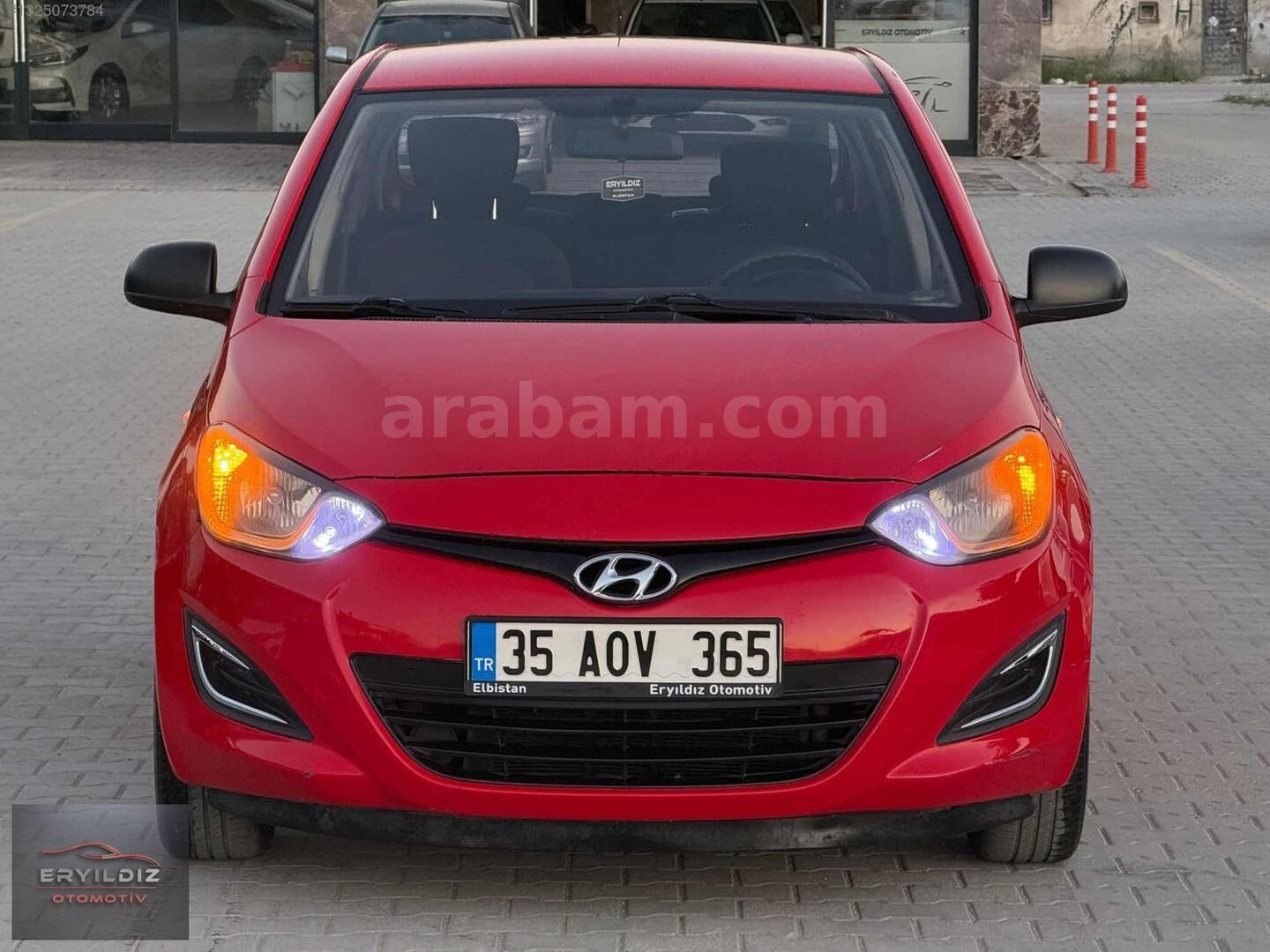 Galeriden Hyundai i20 1.4 CVVT Jump 2013 Model Kahramanmaraş 250.000 km Kırmızı 3
