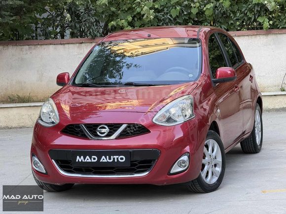 *MAD AUTO*2015 NİSSAN MİCRA 1.2 MATCH DEĞİŞENSİZ FULL PAKET