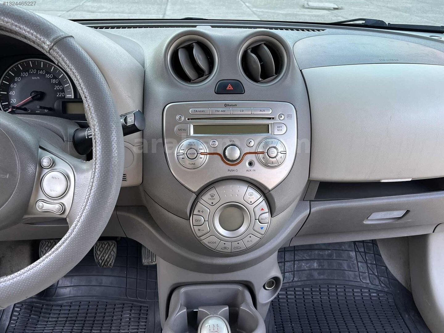 Galeriden Nissan Micra 1.2 Match 2011 Model Antalya 107.000 km Siyah 6
