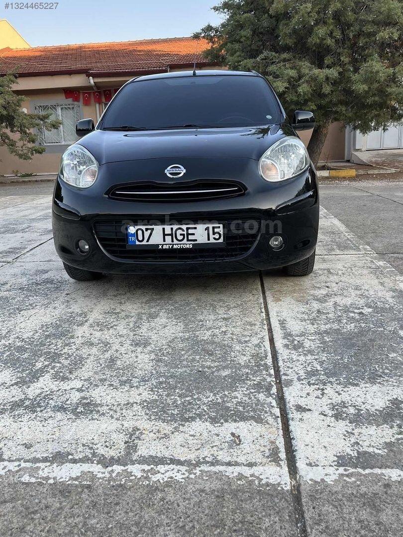Galeriden Nissan Micra 1.2 Match 2011 Model Antalya 107.000 km Siyah 2