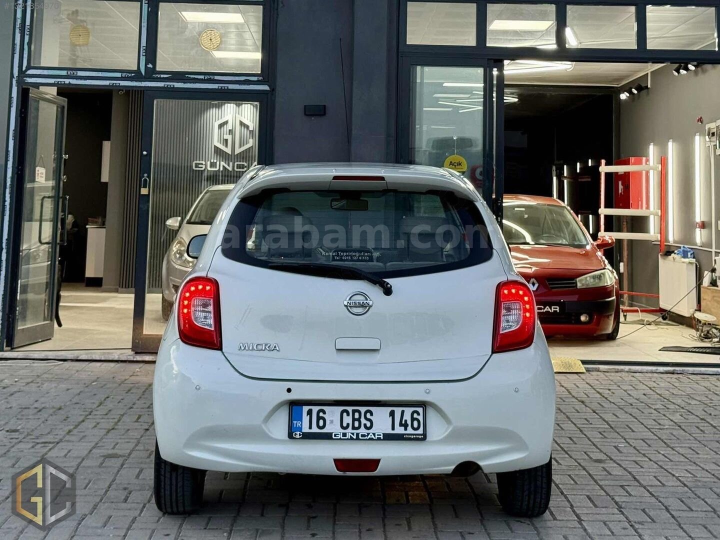 Galeriden Nissan Micra 1.2 Match 2014 Model Bursa 142.000 km Beyaz 7