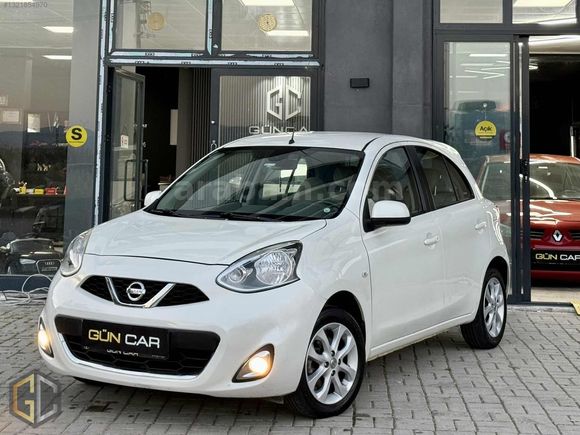2014 Otomatik Nissan Micra Sedefli Beyaz Full Paket