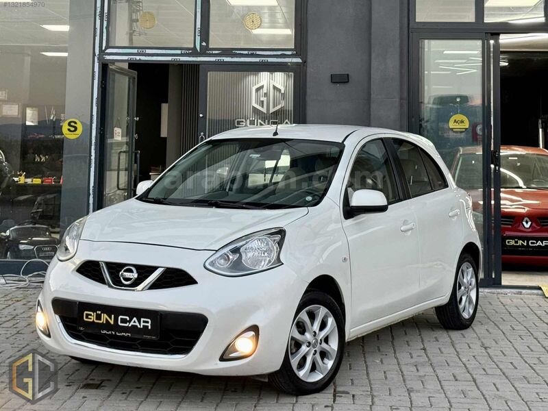 Galeriden Nissan Micra 1.2 Match 2014 Model Bursa 142.000 km Beyaz