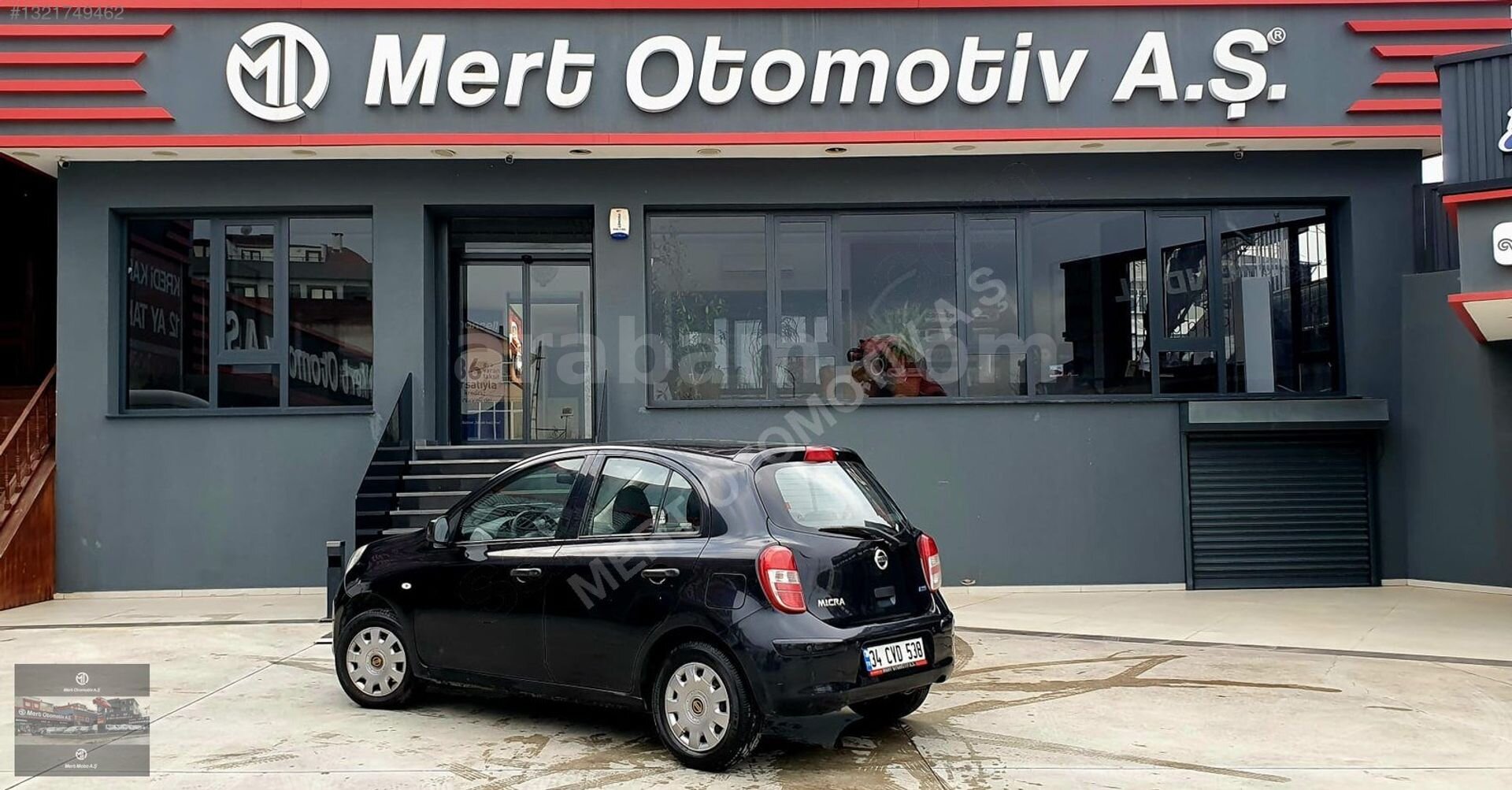 Galeriden Nissan Micra 1.2 Passion 2012 Model İstanbul 150.000 km Siyah 4
