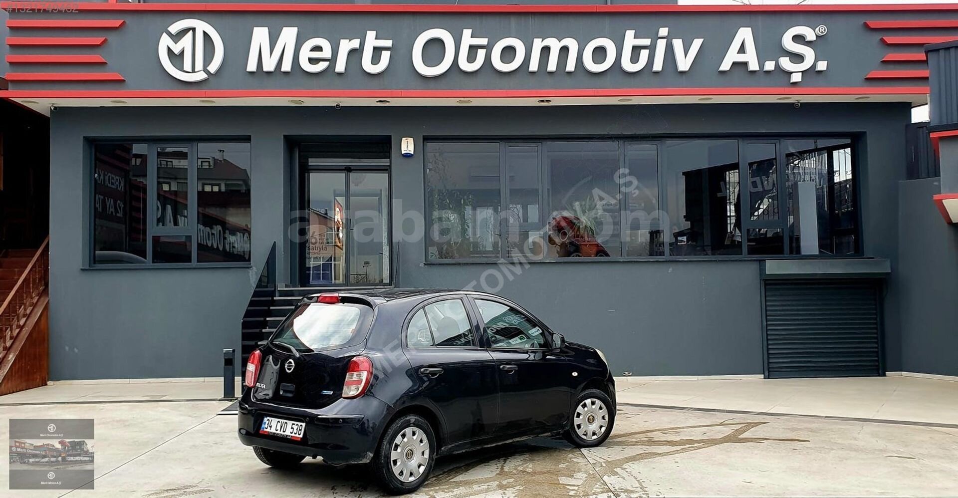 Galeriden Nissan Micra 1.2 Passion 2012 Model İstanbul 150.000 km Siyah 6