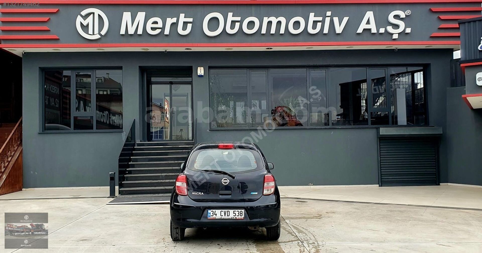 Galeriden Nissan Micra 1.2 Passion 2012 Model İstanbul 150.000 km Siyah 5