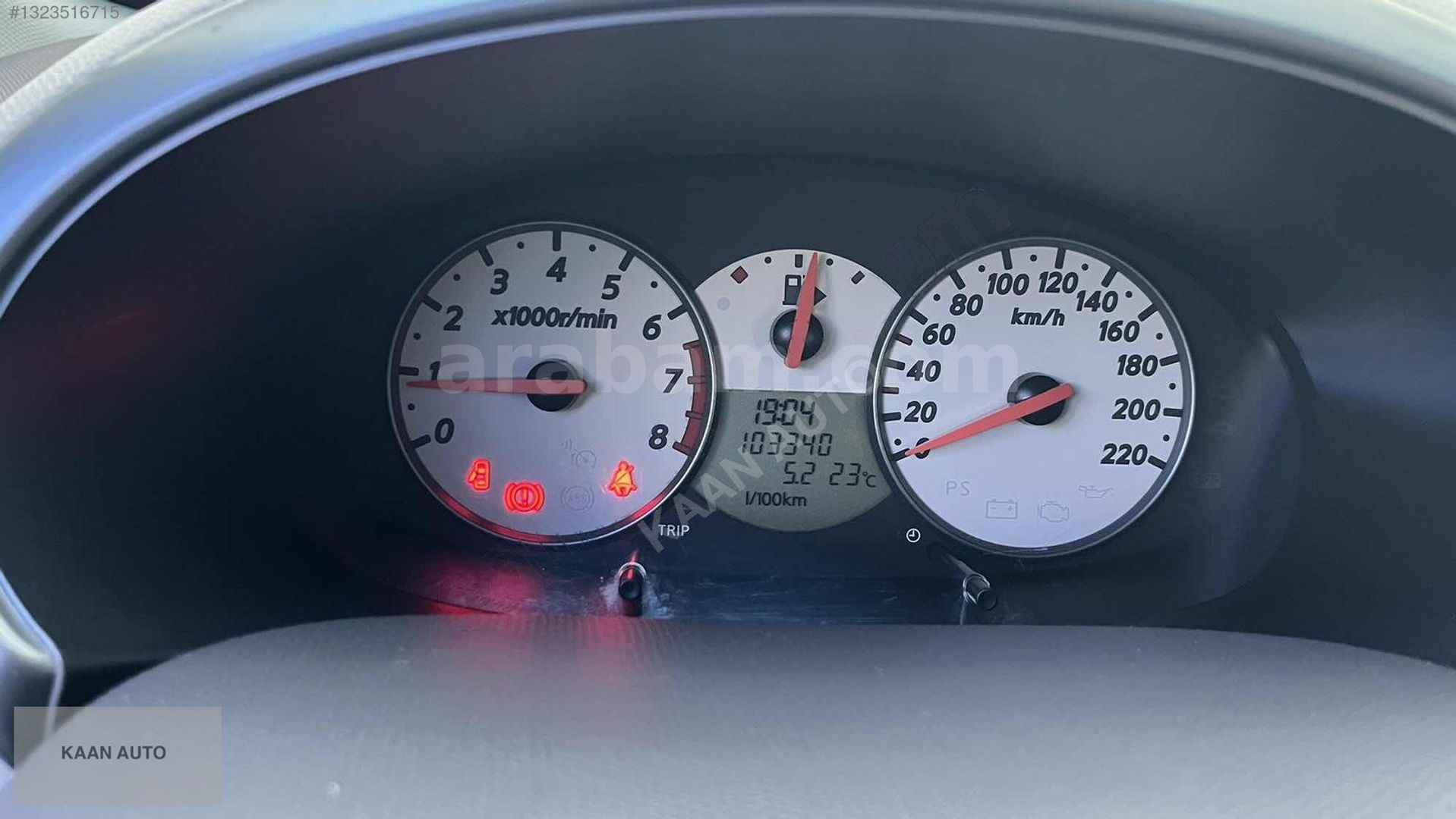 Galeriden Nissan Micra 1.2 Passion 2009 Model Elazığ 103.500 km