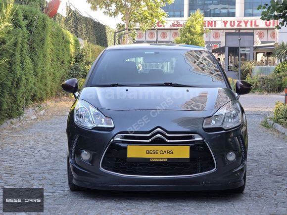 ÇİFT RENK DS3 1.6 DİZEL OTOMATİK VİTES FULL PAKET TEMİZ